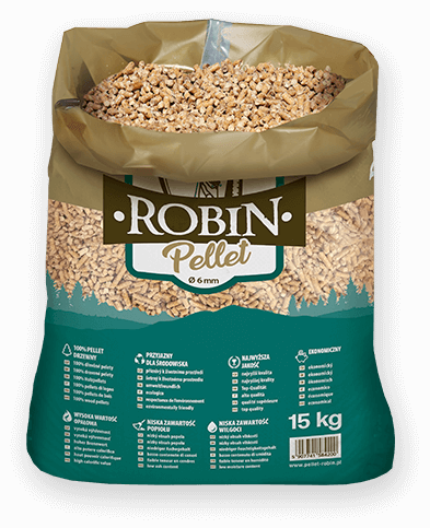 worek pelletu opałowego Robin do kupienia w Zamościu lub sklepie internetowym